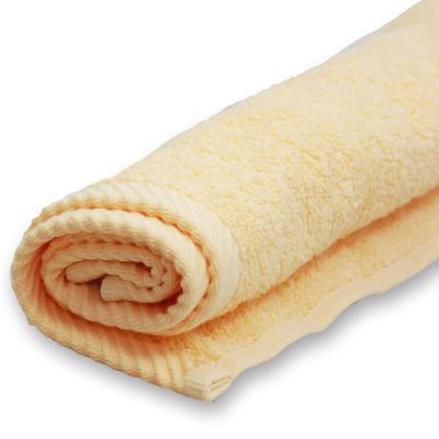 guest towel 30 x 50 cm, yellow 