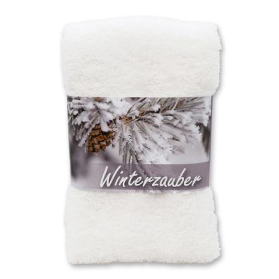 Guest towel 30x50cm "Winterzauber", white 
