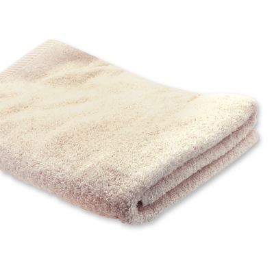Large bath towel creme 70x140cm 