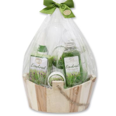 Wooden basket set 8 pieces in a cellophane bag, Verbena 