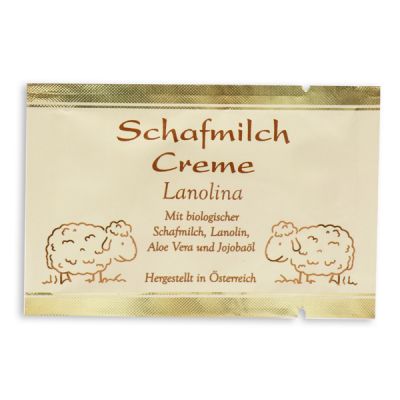Sheep milk cream 3ml tester, Lanolina 