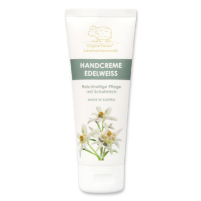 Hand cream with organic sheep milk 75ml, Edelweiss 