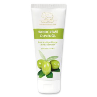 Handcreme mit biologischer Schafmilch 75ml, Olivenöl 