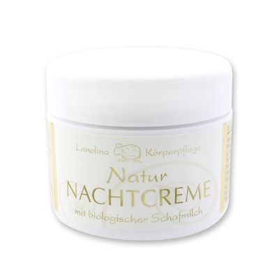 Natur Nachtcreme mit biologischer Schafmilch 50ml 