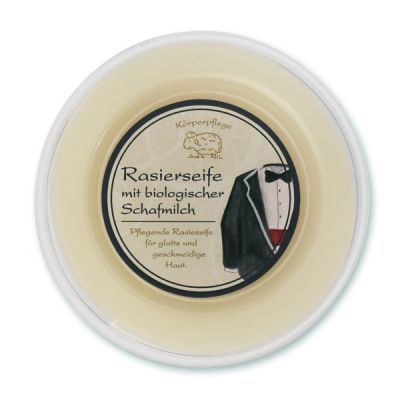 Shaving soap with sheep milk 100g, for men 