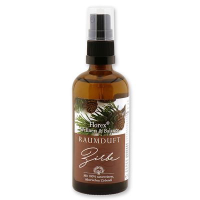 Room scent 100ml in a spray dispenser, with 100% essential oil, Swiss pine 