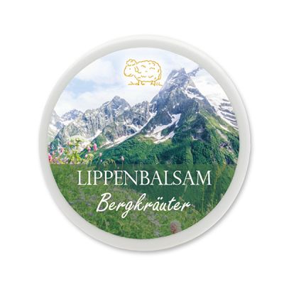 Lip balm 10ml, Mountain herbs 