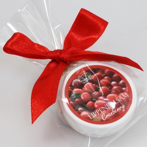 Lip balm 10ml in a cellophane, Cranberry 