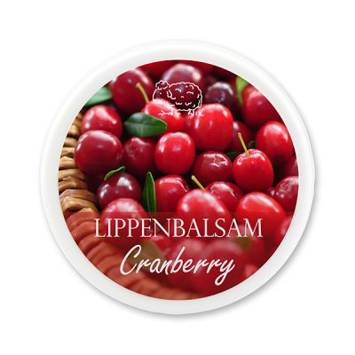 Lip balm 10ml, Cranberry 