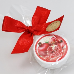 Lip balm 10ml in a cellophane, Pomegranate 