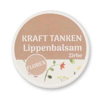 Lippenbalsam 10ml "Kraft tanken", Zirbe 