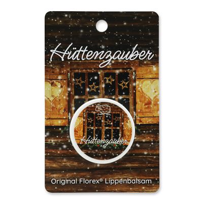 Lippenbalsam 10ml mit Karterl "Hüttenzauber", Eisenkraut 