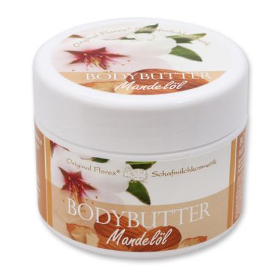 Bodybutter mit biologischer Schafmilch 125ml, Mandelöl 