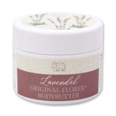 Body butter with organic sheep milk 125ml, Lavender 