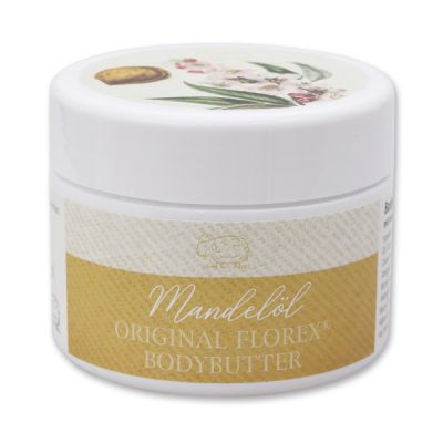 Body butter with organic sheep milk 125ml, Almond oil 