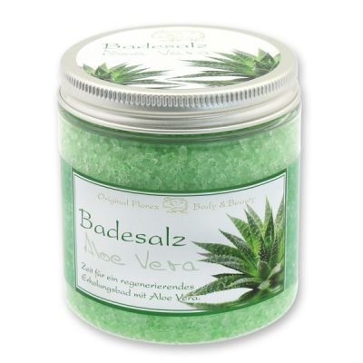 Badesalz 300g in der Dose modern, Aloe Vera 