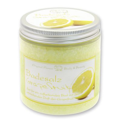 Badesalz 300g in der Dose modern, Grapefruit 