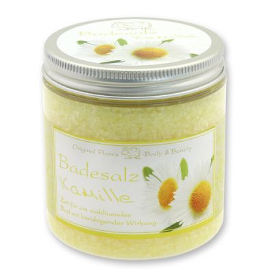 Bath salt 300g in a container modern, Chamomile 