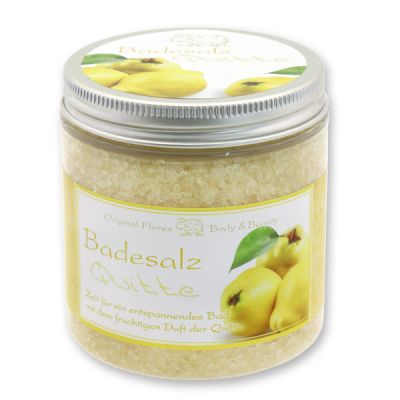 Bath salt 300g in a container modern, Quince 