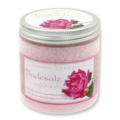 Bath salt 300g in a container modern, Peony 