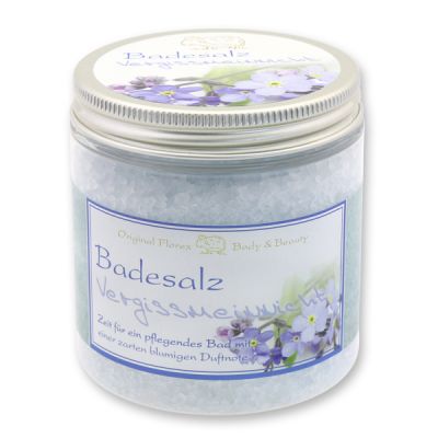 Bath salt 300g in a container modern, Forget-me-not 