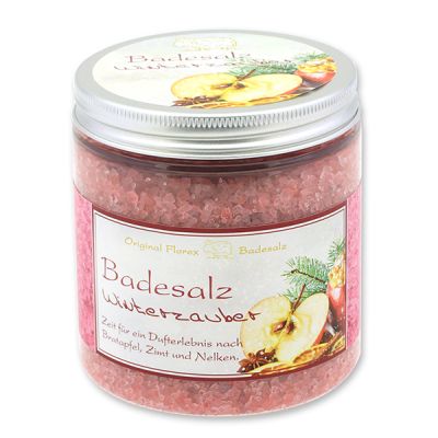 Badesalz 300g in der Dose modern, Winterzauber 