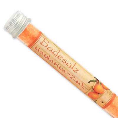 Badesalz 28g in der Phiole, Mandarine-Zimt 