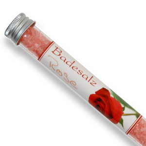 Bath salt 30g in a vial, Rose 