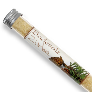 Bath salt 30g in a vial, Swiss pine 