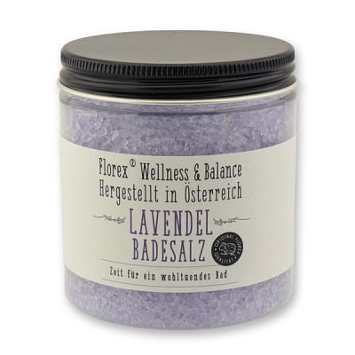 Badesalz 300g "Aus Liebe zur Tradition", Lavendel 