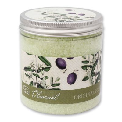 Bath salt 300g in a container, Olive oil 