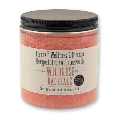 Bath salt 300g "Love for tradition", Wild rose 