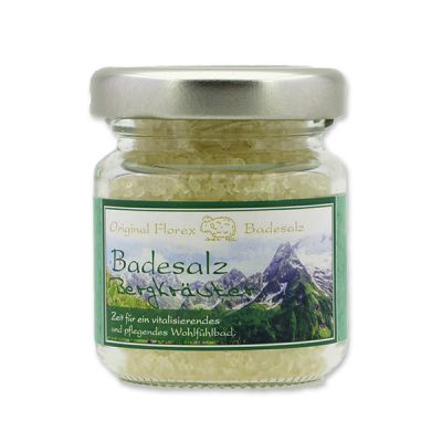 Badesalz 60g im Glas, Bergkräuter 