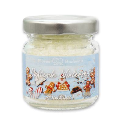 Badesalz 60g im Glas "Duftende Winterzeit", Classic 