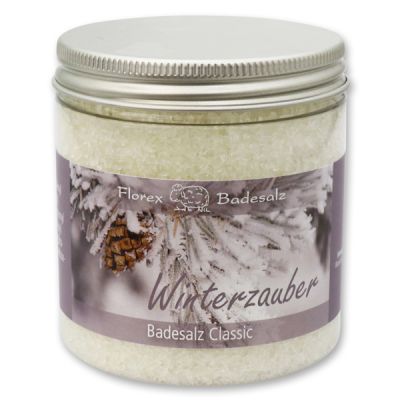 Badesalz 300g in der Dose "Winterzauber", Classic 