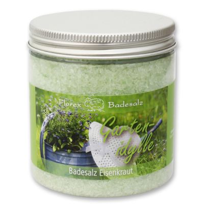 Bath salt 300g in a container "Gartenidylle", Verbena 