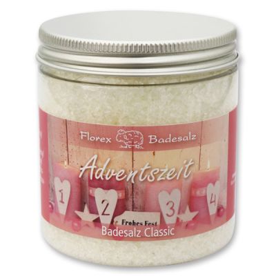 Bath salt 300g in a container "Adventszeit", Classic 