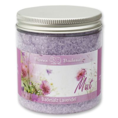 Bath salt 300g in a container "Mut", Lavender 