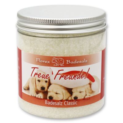 Bath salt 300g in a container "Treue Freunde", Classic 