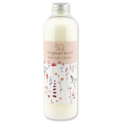 Bath salt 320g 'Blütenzart' with design 2, Classic 