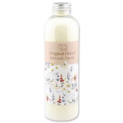 Bath salt 320g 'Blütenzart' with design 3, Classic 