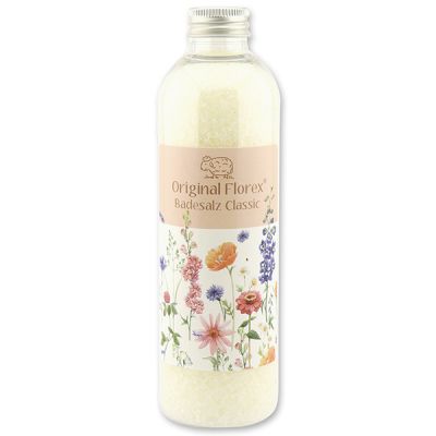 Bath salt 320g 'Blütenzart' with design 4, Classic 