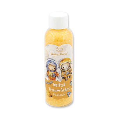 Bath salt 100g in the bottle "Weltall Traumfahrt", Fruit dream 