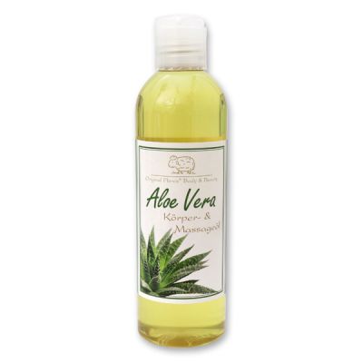 Body & massage oil 200ml, Aloe Vera 