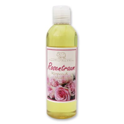 Body & massage oil 200ml, Dream of roses 