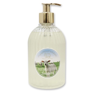 Liquid sheepmilk soap 500ml in a dispenser, Classic 