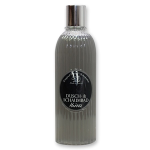 Shower- & foam bath with organic sheep milk 330ml in the bottle, For men 