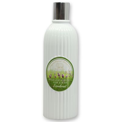Pflegeshampoo Hair&Body mit biologischer Schafmilch 330ml in der Flasche, Eisenkraut 