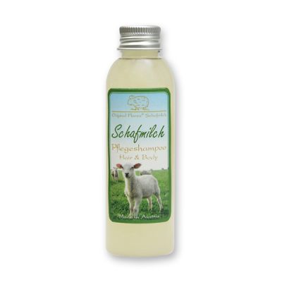Shampoo hair&body with organic sheep milk 75ml, Classic 