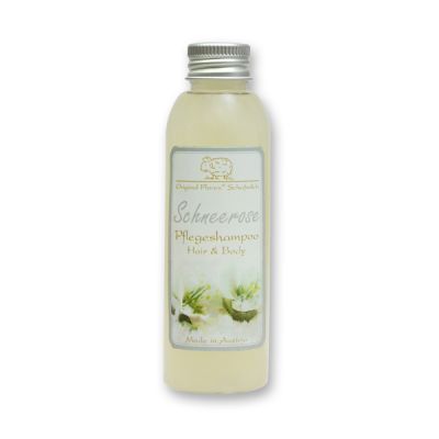 Shampoo hair&body with organic sheep milk 75ml, Christmas rose white 